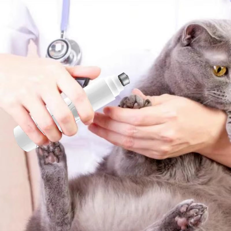 Professional Dog Nail Trimmers Toenail Grinder Paws Grooming Nail Grinder Nail File Quiet Pet Grooming Tool Nail Grinder Nail